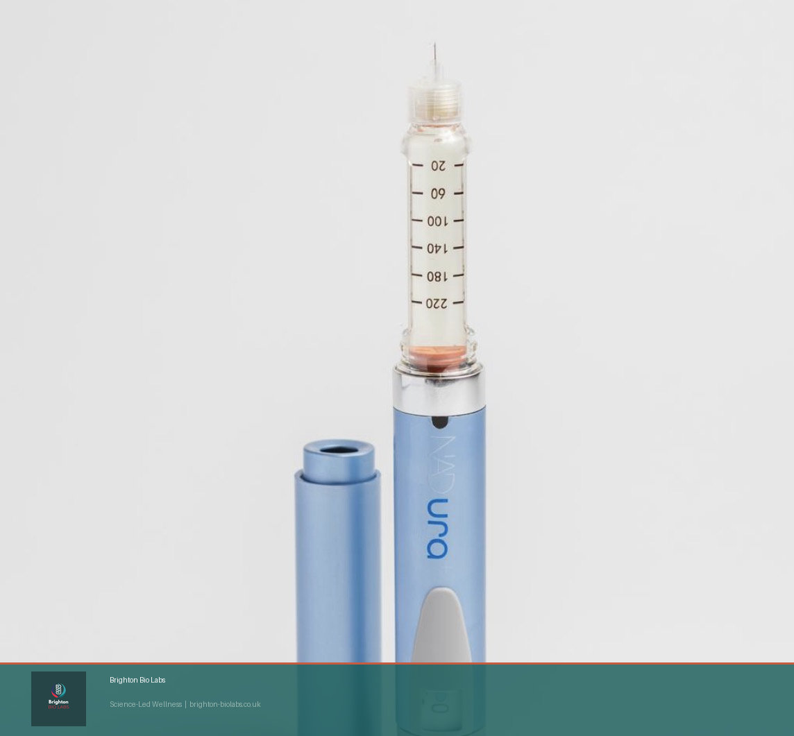 NADura+ Pen with cartridge and needle attached